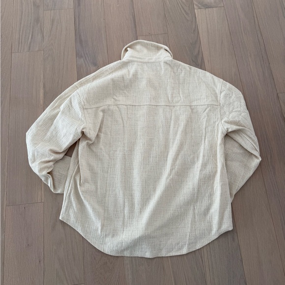 NEVER WORN Oak + Fort Oversized Knit Shirt - Picture 2 of 4